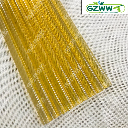 黃色熱熔膠棒